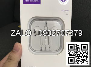 Tai Nghe Nhét Tai Lanex LEP-L08 Chính Hãng