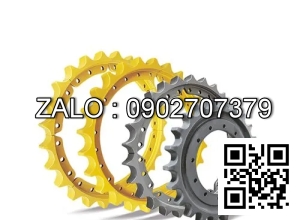 Bánh răng xích đôi 40B 44 răng Do=185 D=48 BD=73