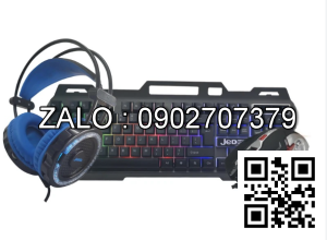 Combo Kb + Mouse + Tai Nghe JEDEL CP-02 (3IN1)