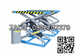Cầu nâng ô tô kiểu xếp 3.5 tấn, bàn nâng nhỏ TE3500