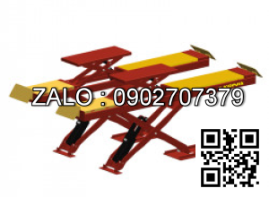 Cầu nâng ô tô kiểu xếp 3.0 tấn móng nổi 3.0SX