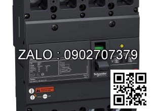 CB khối chống giật Schneider EZCV250H4250 250A 36kA 4P