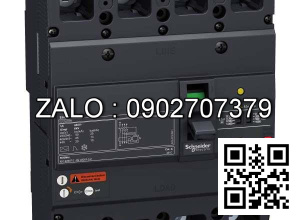 CB khối chống giật Schneider EZCV250H4225 225A 36kA 4P