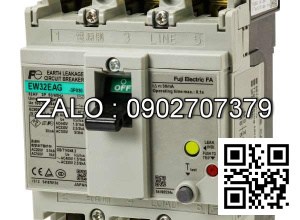 CB khối chống giật Fuji EW32AAG-3P 10A, 1.5kA
