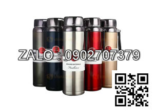 Bình giữ nhiệt kim cương Fashion sus304- 1000ml (Kiện 40 cái)