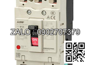 CB khối chống giật Mitsubishi NV125-SV 3P 75A 30kA 30mA