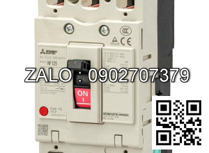 CB khối chống giật Mitsubishi NV125-SV 3P 60A 30kA 1.2.500mA