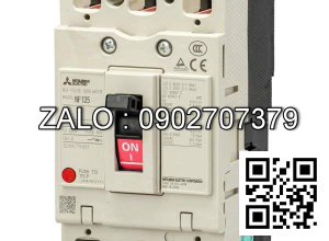 CB khối chống giật Mitsubishi NV125-SV 3P 40A 30kA 1.2.500mA