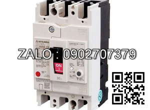 CB khối chống giật Mitsubishi NV63-CV 3P 15A 5kA 30mA