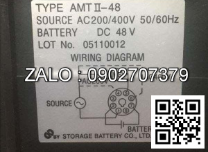 Board sạc xe nâng NICHIYU AMT II-48