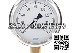 Đồng hồ đo áp suất Wika 0 - 160 psi