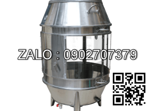 Lò quay gà vịt kính 90