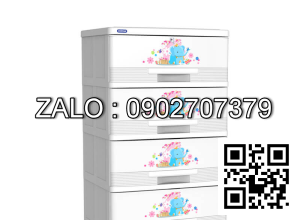 Tủ nhựa ĐẠI 705N/3