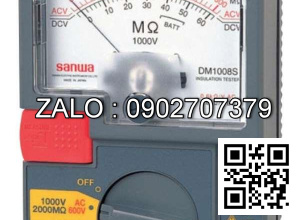 Đo điện trở cách điện, Megaohm, Sanwa DM1008s