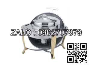 Lò điện hâm soup tròn chân vàng ( nắp PC) dùng điện ATOSA LHDSK51181