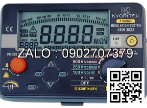 Đo điện trở cách điện KYORITSU 3023, K3023