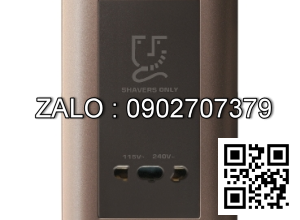 Ổ cắm dao cạo râu Clipsal / Schneider E84T727V_SZ