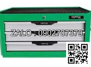 Tủ đồ nghề 3 ngăn màu xanh, chống lậtTOPTUL 157 chi tiết Pro-line GCAZ0011