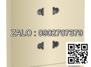 Bộ 2 ổ cắm 2 chấu Clipsal / Schneider E83426U2_WG_G19