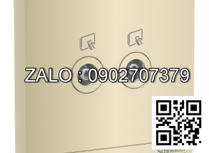 Bộ 2 ổ cắm Tivi Clipsal / Schneider E8332TV_WG_G19