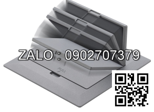 Ổ cắm âm sàn gắn 3 thiết bị Panasonic DUFS1200LTH-1