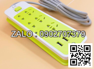 Ổ cắm điện thoại (Màu xanh)