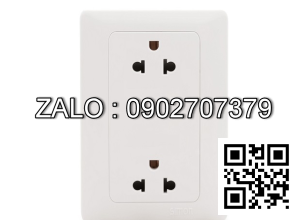 Ổ cắm đôi 3 chấu 16A Honeywell CA2853WHI