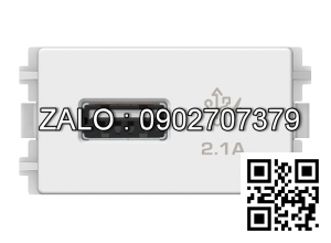 Ổ cắm USB Schneider Zencelo A 8431USB_WE (Màu trắng)