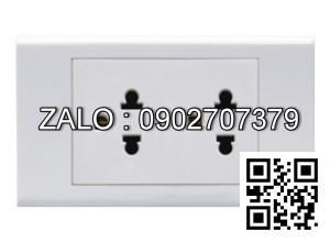 Ổ cắm đôi 3 chấu Sino
