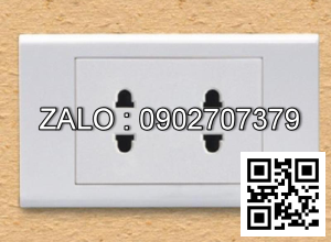 Ổ cắm âm tường 2 ổ