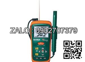 MÁY ĐO NHIỆT ĐỘ, ĐỘ ẨM KẾT HỢP NHIỆT KẾ HỒNG NGOẠI Extech RH101