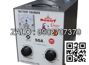Sạc có tăng điện Robot 50A
