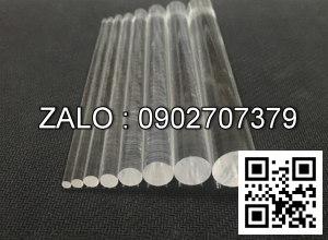 Cây Nhựa Mica Tròn Đặc 45Mm - 50Mm