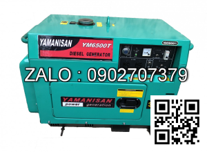 Tổ máy phát điện YAMANISAN-YM6500T-1PHA, ĐỀ, CÁCH ÂM
