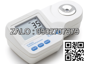 Khúc xạ kế phân tích nước biển tự nhiên và nhân tạo HANNA HI96822 (PSU:0 to 50; ppt: 0 to 150)