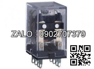 Relay trung gian 14 chân dẹp nhỏ Chint JZX-22FD/4Z-6VAC