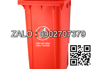 Thùng rác loại 240 lít( màu cam)