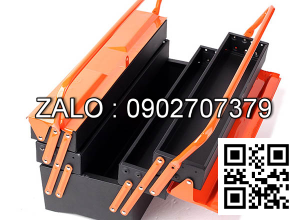 Thùng đồ nghề bằng sắt 3 ngăn Asaki 500x200x230mm AK-9957