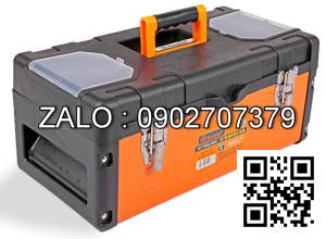 Thùng đồ nghề bằng nhựa đáy sắt Asaki 360x170x180mm AK-9964