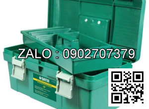 Thùng đồ nghề bằng nhựa Sata
440x230x210mm 95166