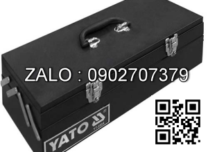 Thùng đồ nghề 3 ngăn bằng sắt tay đen