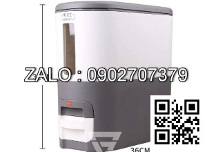 Thùng Đựng Gạo Thông Minh, Hộp Đựng Gạo Cao Cấp Nhựa Duy Tân 15 kg/25 kg