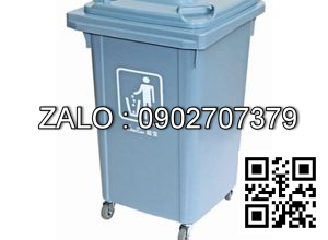 Thùng rác vuông B-001A