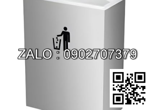 THÙNG RÁC INOX CHỮ NHẬT