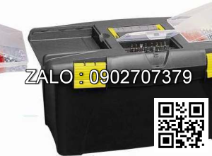 Thùng đồ nghề bằng nhựa 2 ngăn khóa nhựa
Stanley 390x250x180mm 92-116
