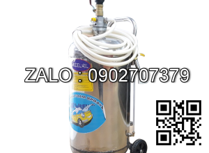 Thùng phun bọt tuyết Proly 702 nằm ngang chất liệu inox 304, dung tích 24 lít