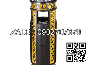 Thùng rác inox có khay thủy tinh HTI1G02