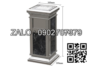 THÙNG RÁC ĐÁ HOA CƯƠNG A15