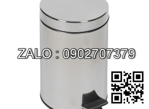 Thùng rác inox đạp chân 12L HTI13A12