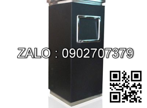 Thùng rác kim loại có gạt tàn HTPVH02